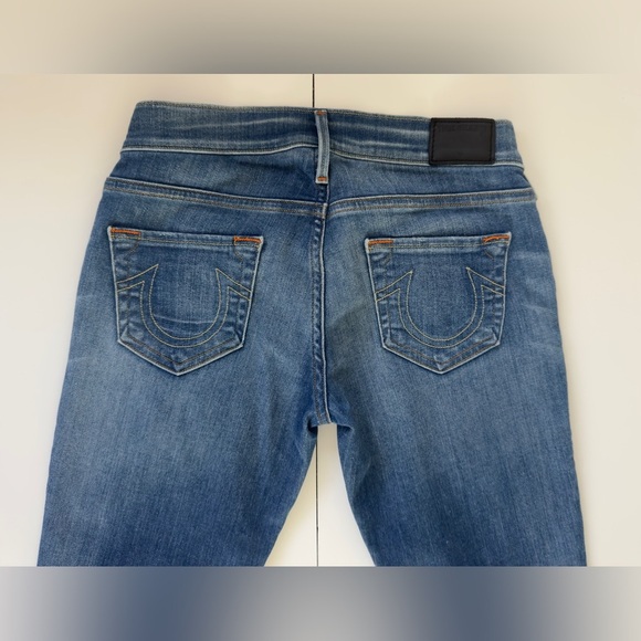 True Religion Women's Blue Skinny Jeans 👖 💙 - Picture 9 of 12